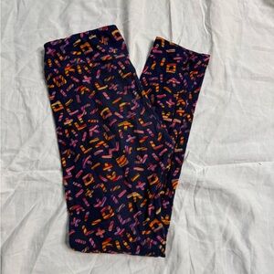 Lularoe kids Patterned Leggings
